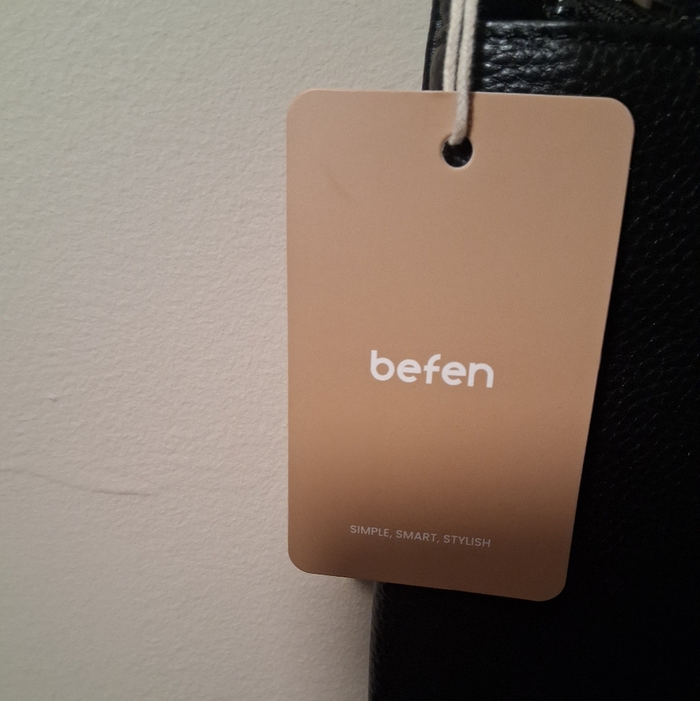 Befen Midnight Black Crossbody Bag - Picture 7 of 7